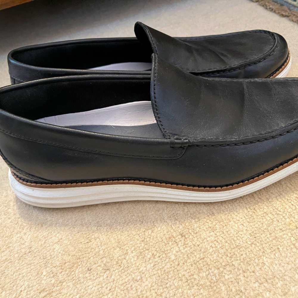 Black loafer